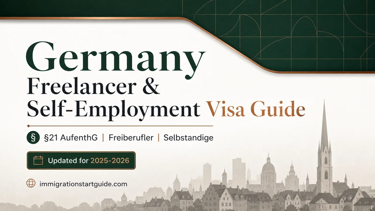 Germany Freelancer Visa Guide — Master §21, the Business Plan & Freiberufler Classification