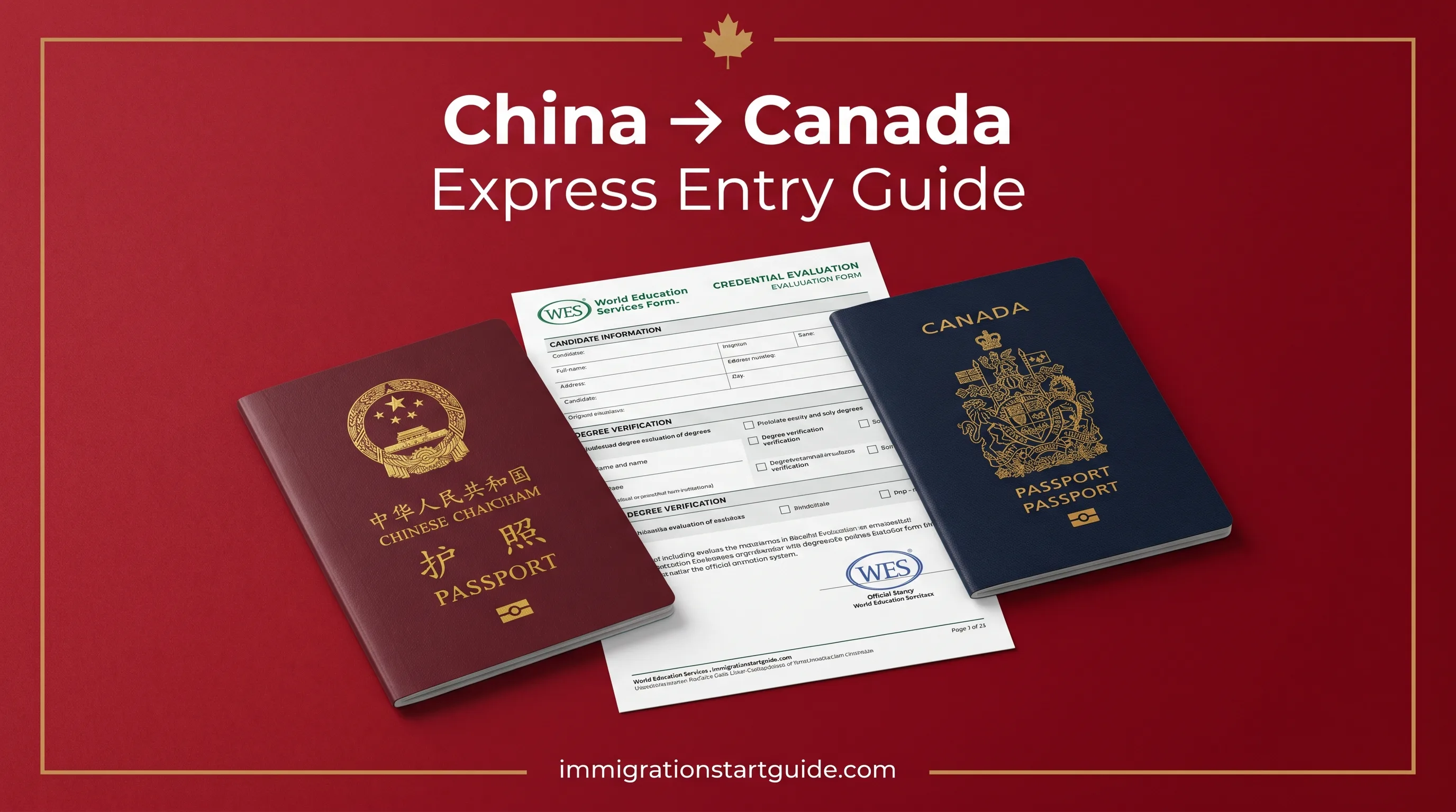 China → Canada Express Entry Guide — Beat the CRS, Navigate CHSI & SAFE