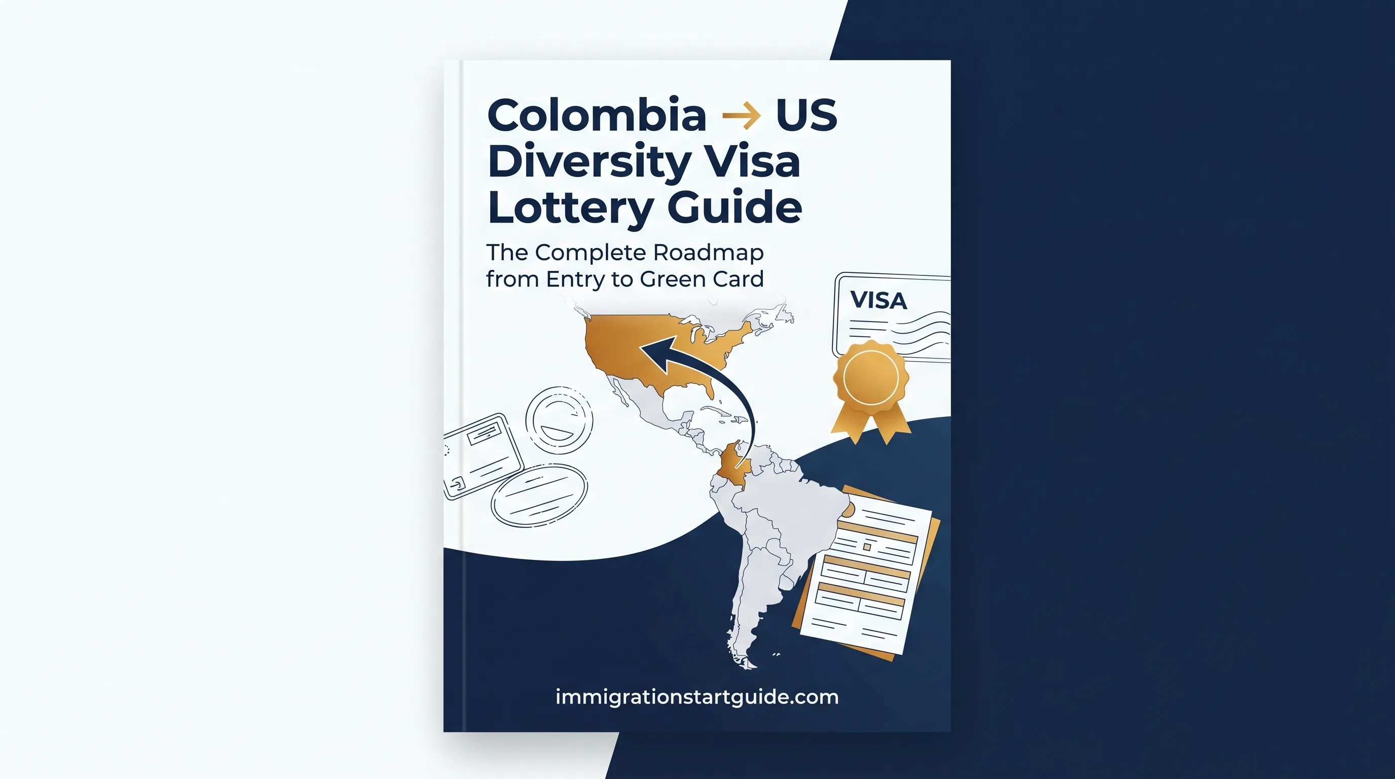 Colombia → US Diversity Visa Lottery Guide — Navigate Chargeability, Beat the 65% Rejection Rate