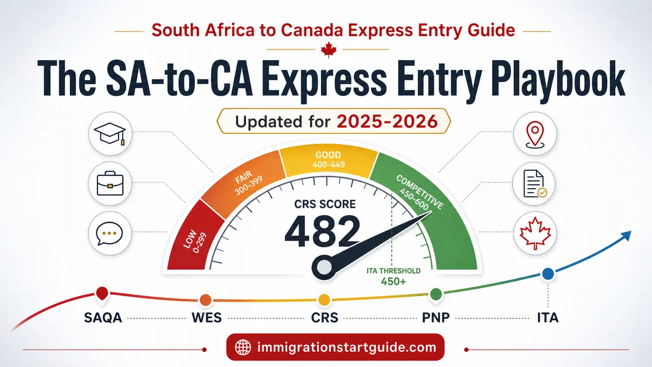 South Africa → Canada Express Entry Guide — Beat the CRS Ceiling