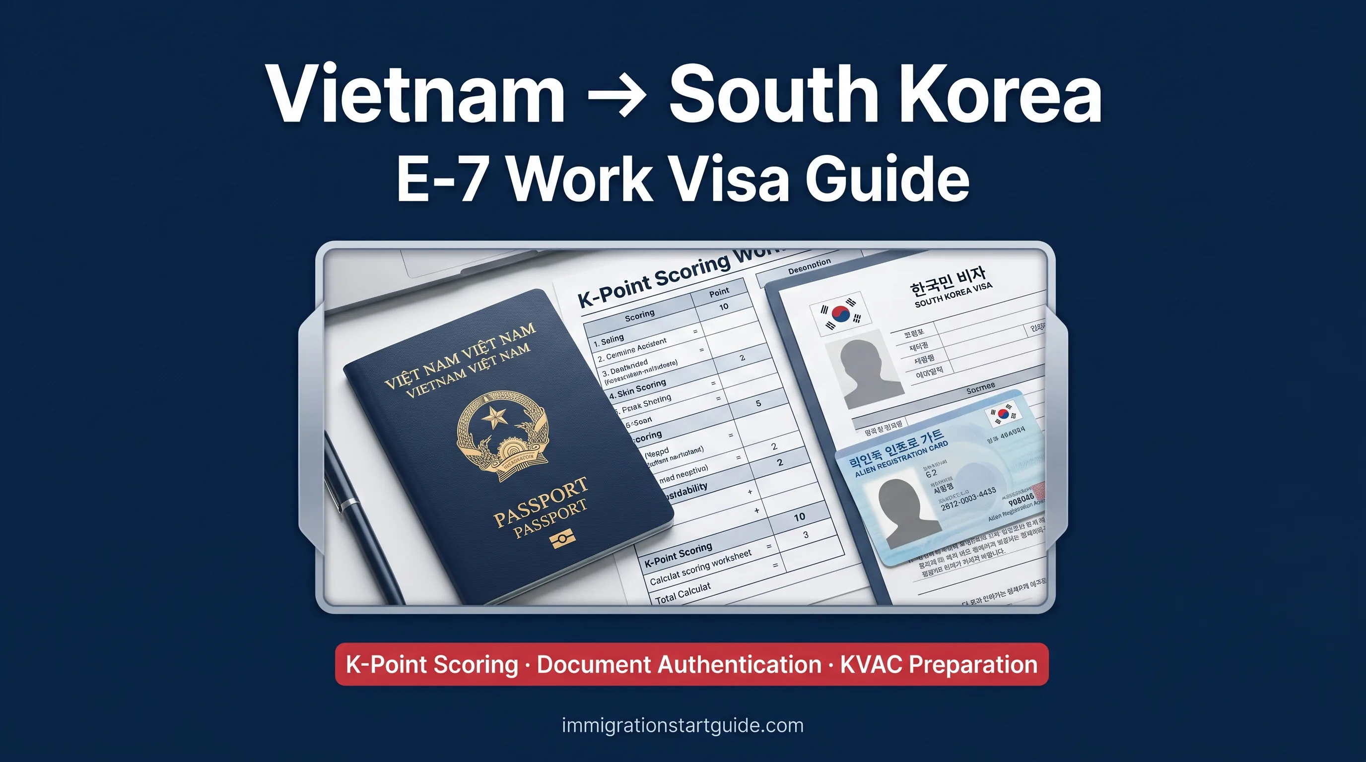Vietnam → Korea E-7 Work Visa Guide — Your Roadmap to Professional Residency