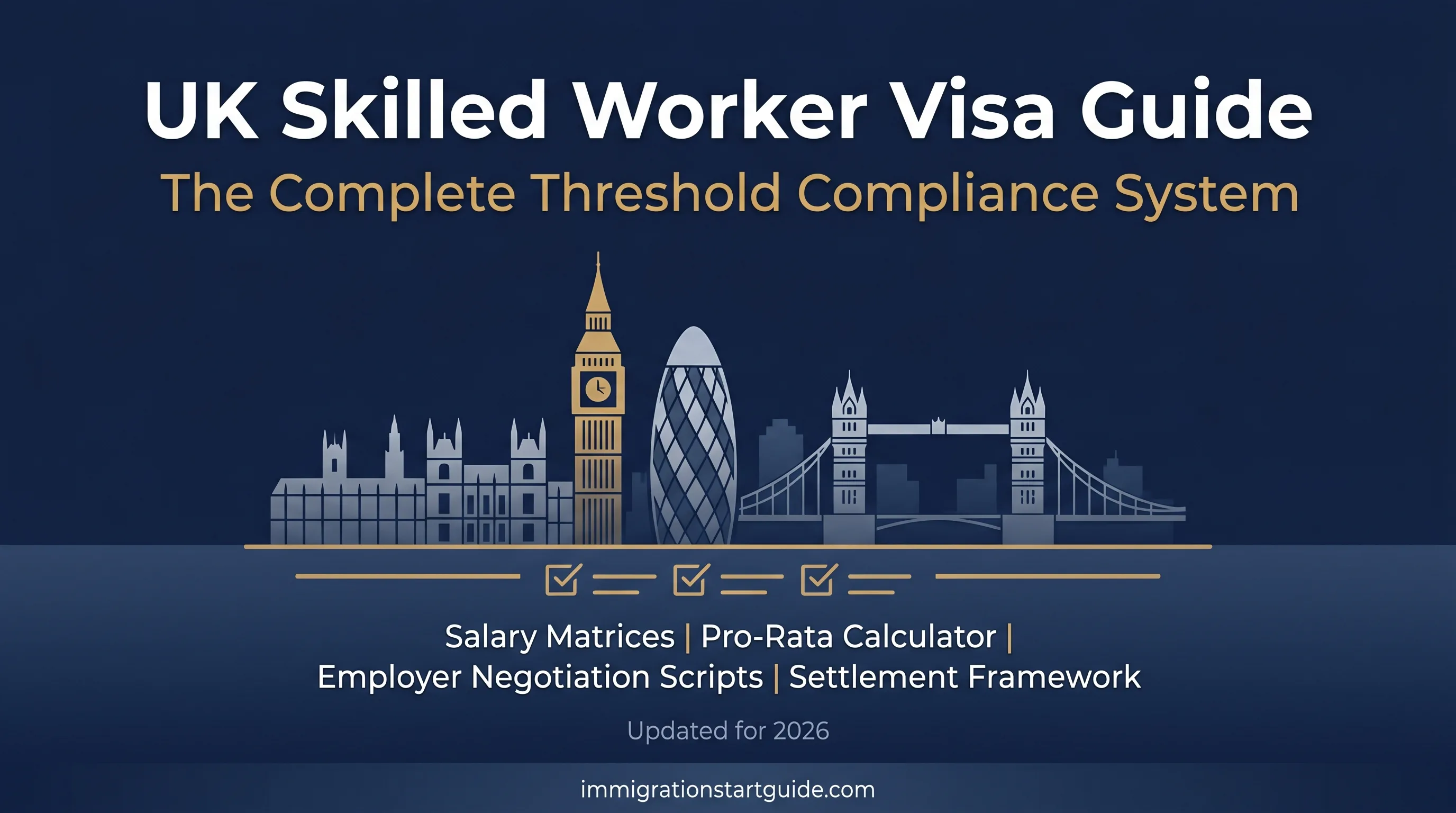 UK Skilled Worker Visa Guide — Navigate the £41,700 Threshold